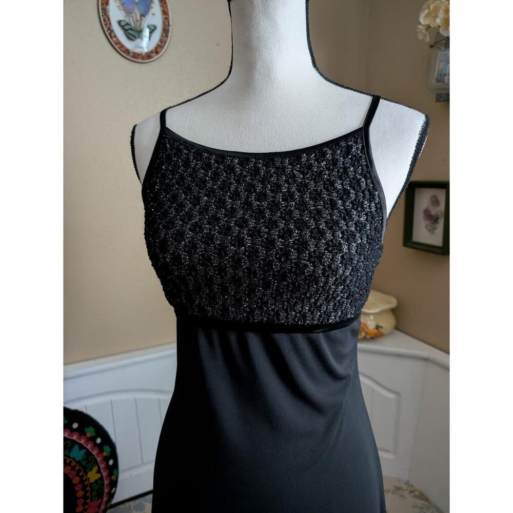 1990s/Y2K Byer Too! California Metallic Bust Maxi
